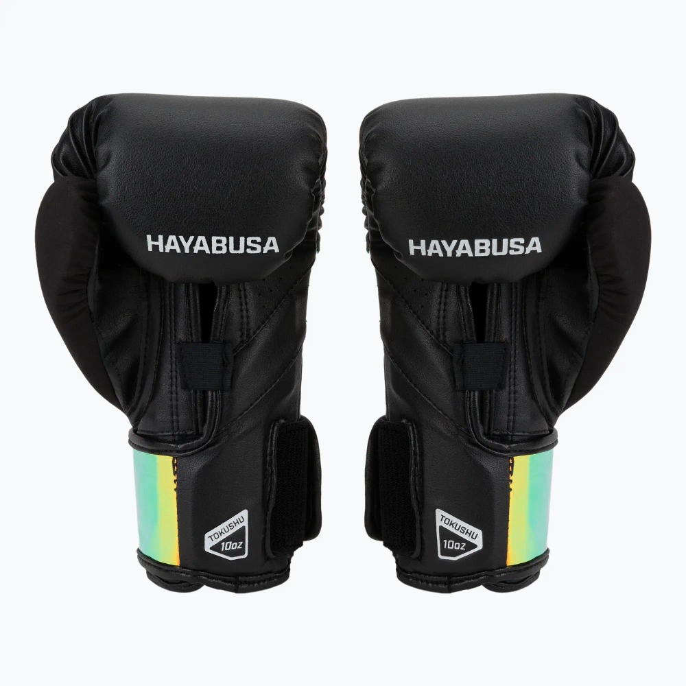 Боксёрские перчатки Hayabusa T3 BLACK/IRIDESCENT