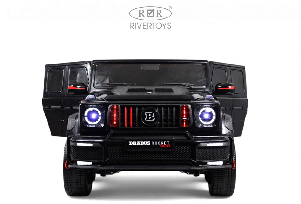 Детский электромобиль RiverToys Z888ZZ BLACK/черный