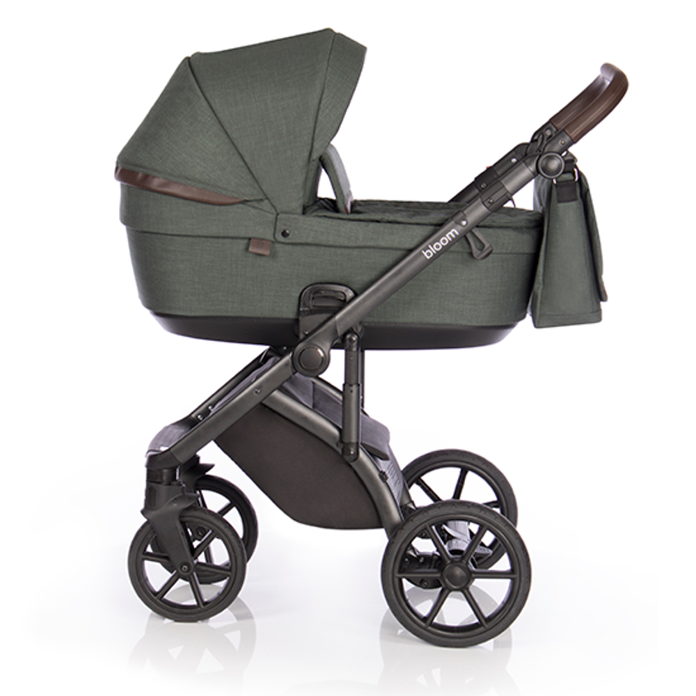 Детская коляска Roan Bloom 2 в 1 New 2021 (Зеленый) Night Green