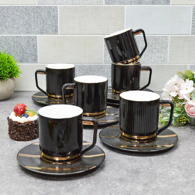 Чайный набор 12 предметов 240мл "Эллада", фарфор