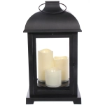 Сувенир с подсветкой «Волшебная лампа» 24,5*24,5*45 см (работает от 3*ААА), Черный