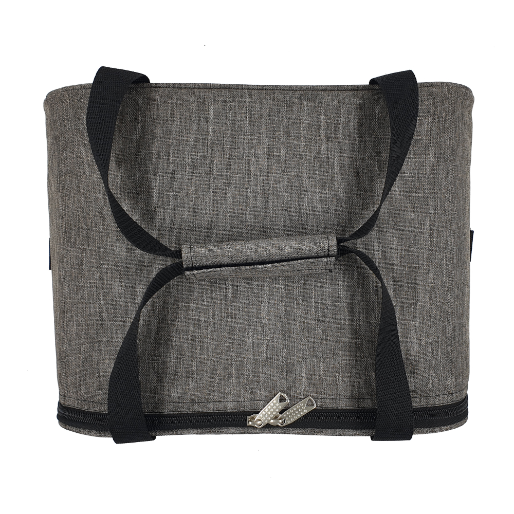 Сумка дорожная для ручной клади Pobedabags Комфорт grey 36 х 20 х 27