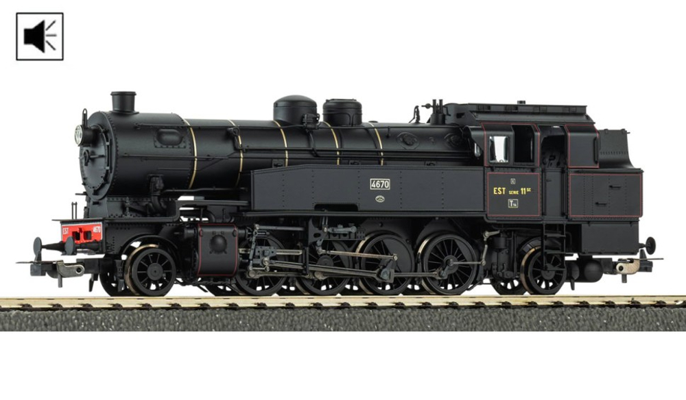 Паровоз 11 EST + звуковой декодер, эпоха II