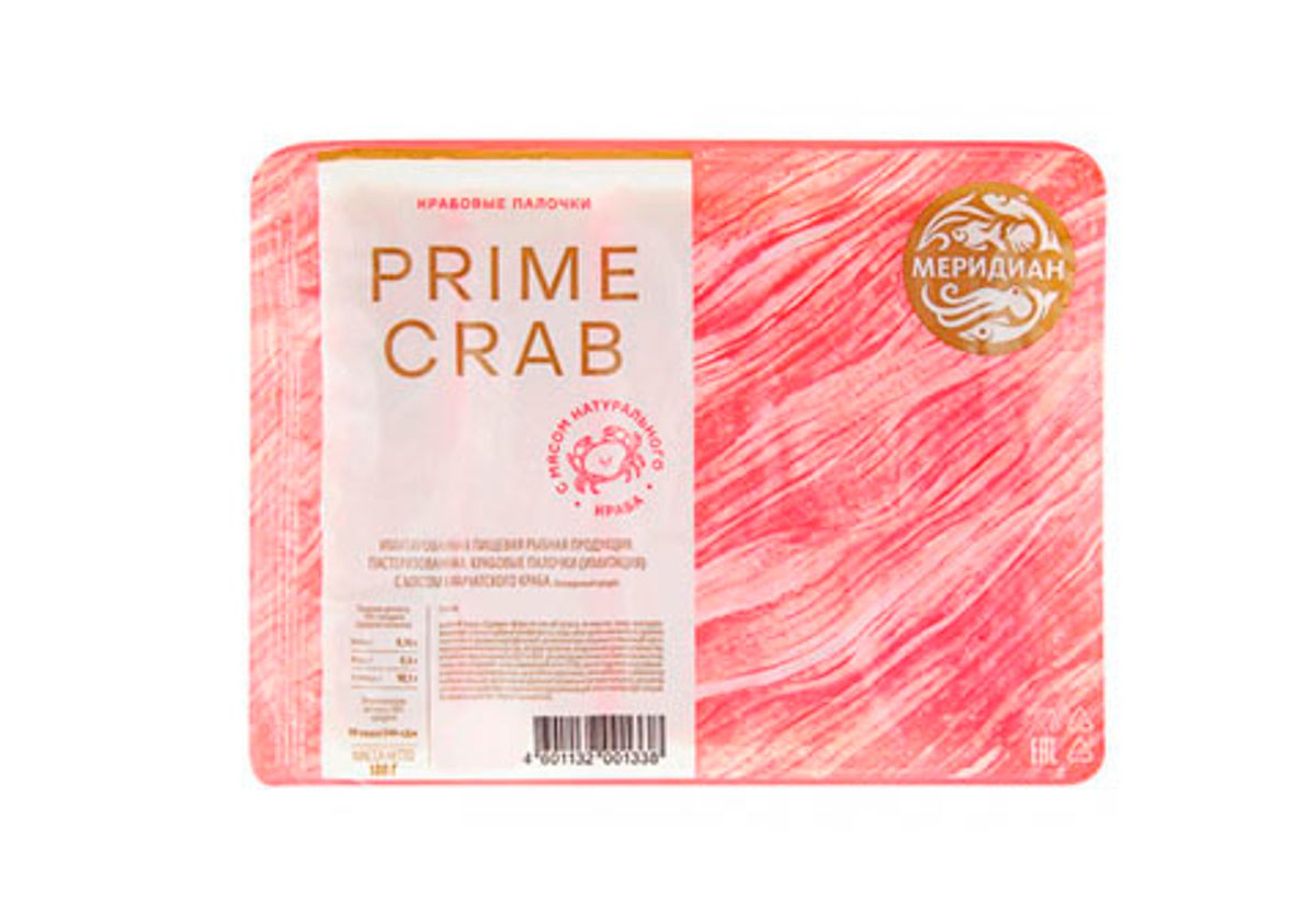 Крабовые палочки PRIME CRAB, 180г