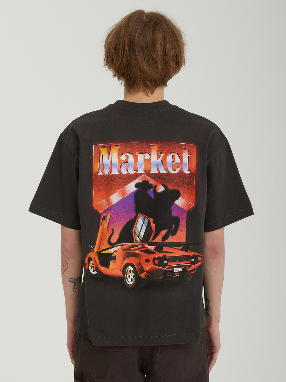 Мужская Футболка Bullrider
