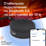 Портативная колонка Leef EL-SW-B008, чёрный