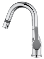 Смеситель для раковины с выдвижным изливом WONZON & WOGHAND, Хром (WW-FE01L212-CR)