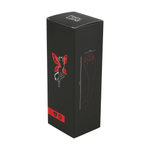 Двусторонний стимулятор с вибрацией и вакуумным всасыванием - 17,6 см. (Цвет: красный)