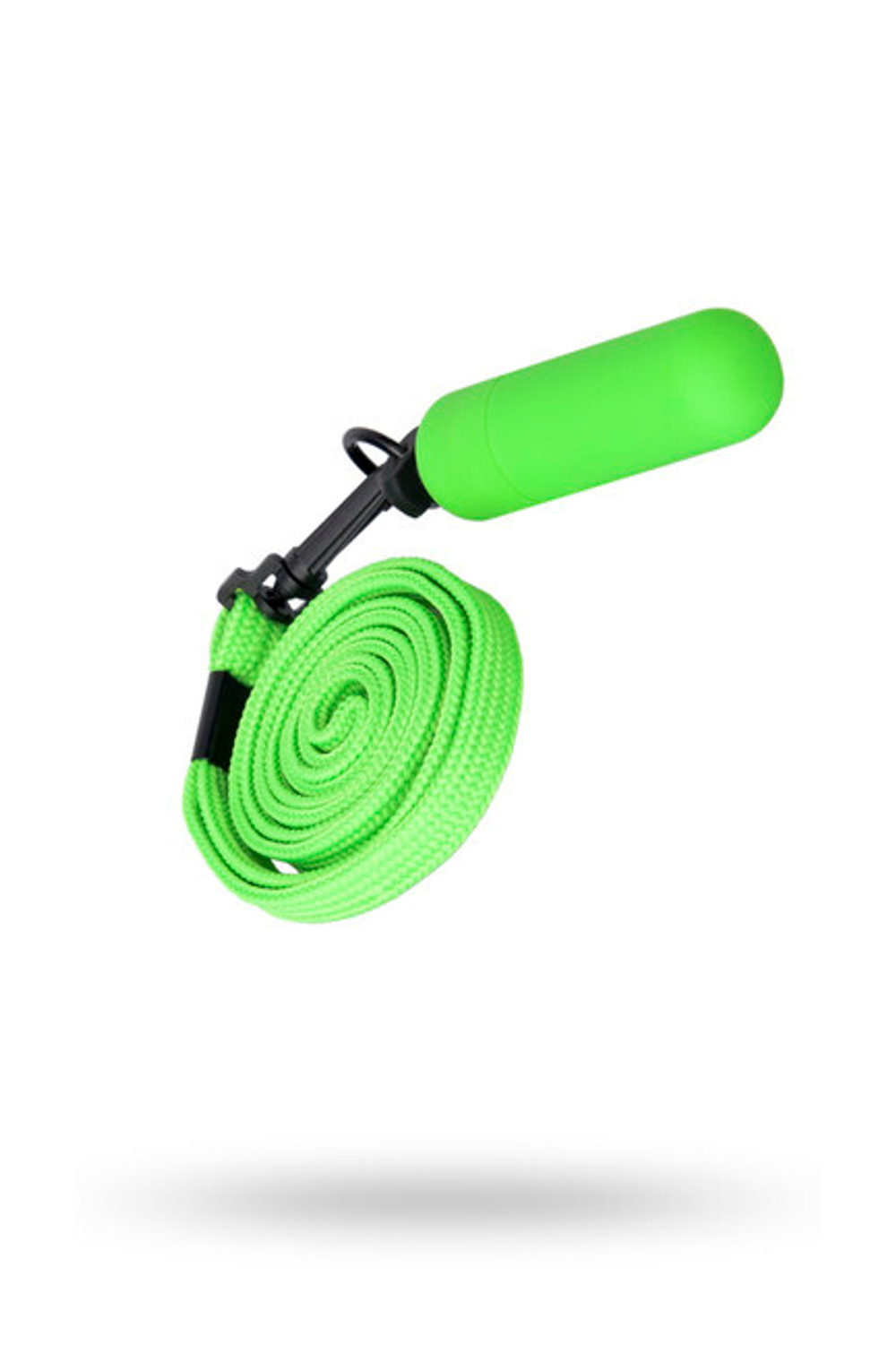 Мини-вибратор зеленый на шнурке Funny Five (5,5 см , зеленый) (Цвет: зеленый)