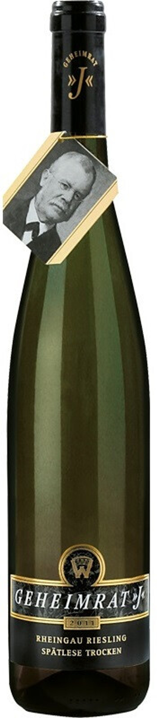 Вино Weinguter Wegeler Geimrat "J" Riesling Spatlese trocken, 0,75 л