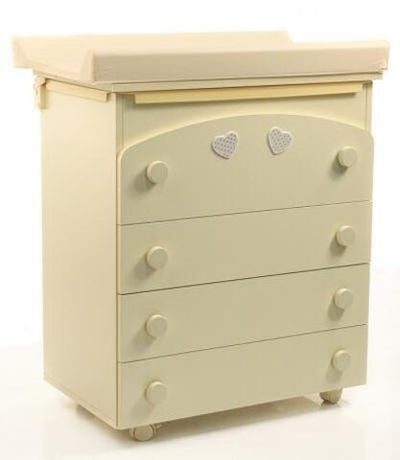 Детский пеленальный комод Bambolina Bebe