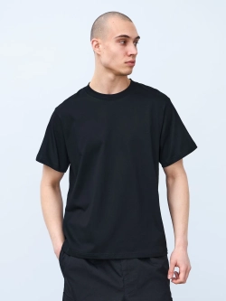 Футболка базовая (черный) 190 гр