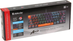 Клавиатура Defender Apex GK-002 (45003) черный