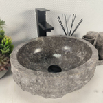 Раковина из мрамора Erozy Grey EM-64638 37*32*16 0191
