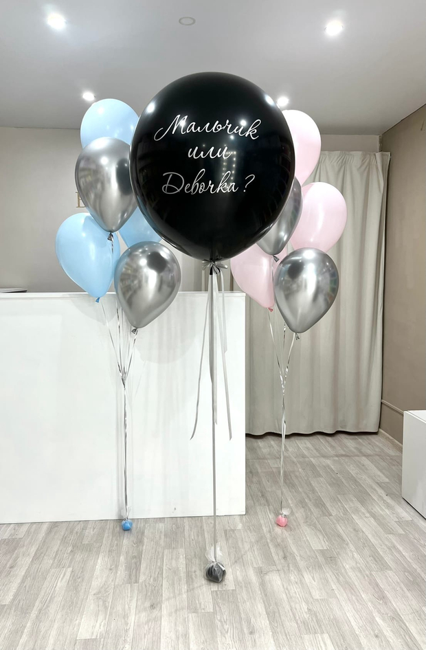 Шары гендерные мальчик или девочка №13