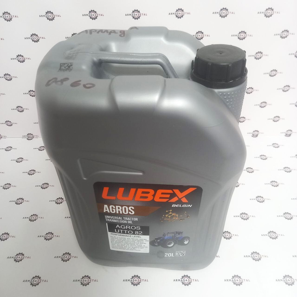 Масло трансмиссионное (20 л.) AGROS UTTO 82 10W30 GL-4 | L020-0860-0020 | Lubex