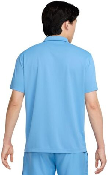 Мужское теннисное поло Nike Court Dri-Fit Solid - небесный