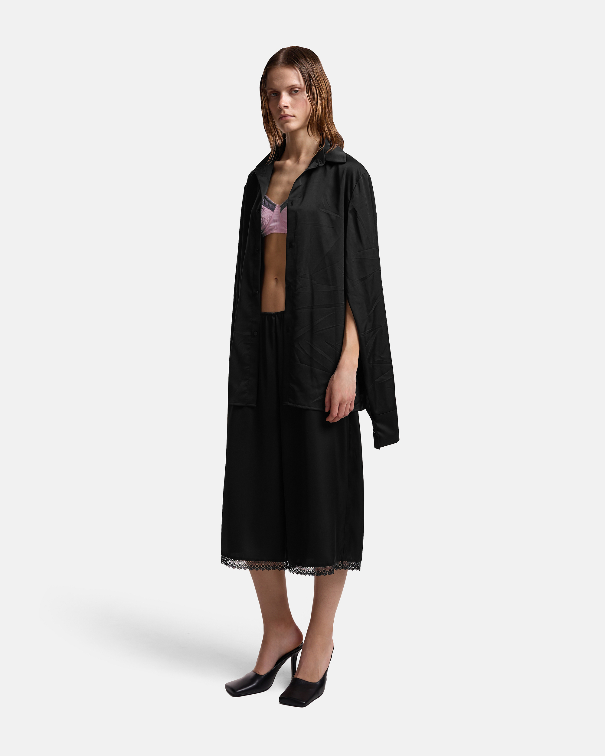 ПАНТАЛОНЫ ИЗ САТИНА