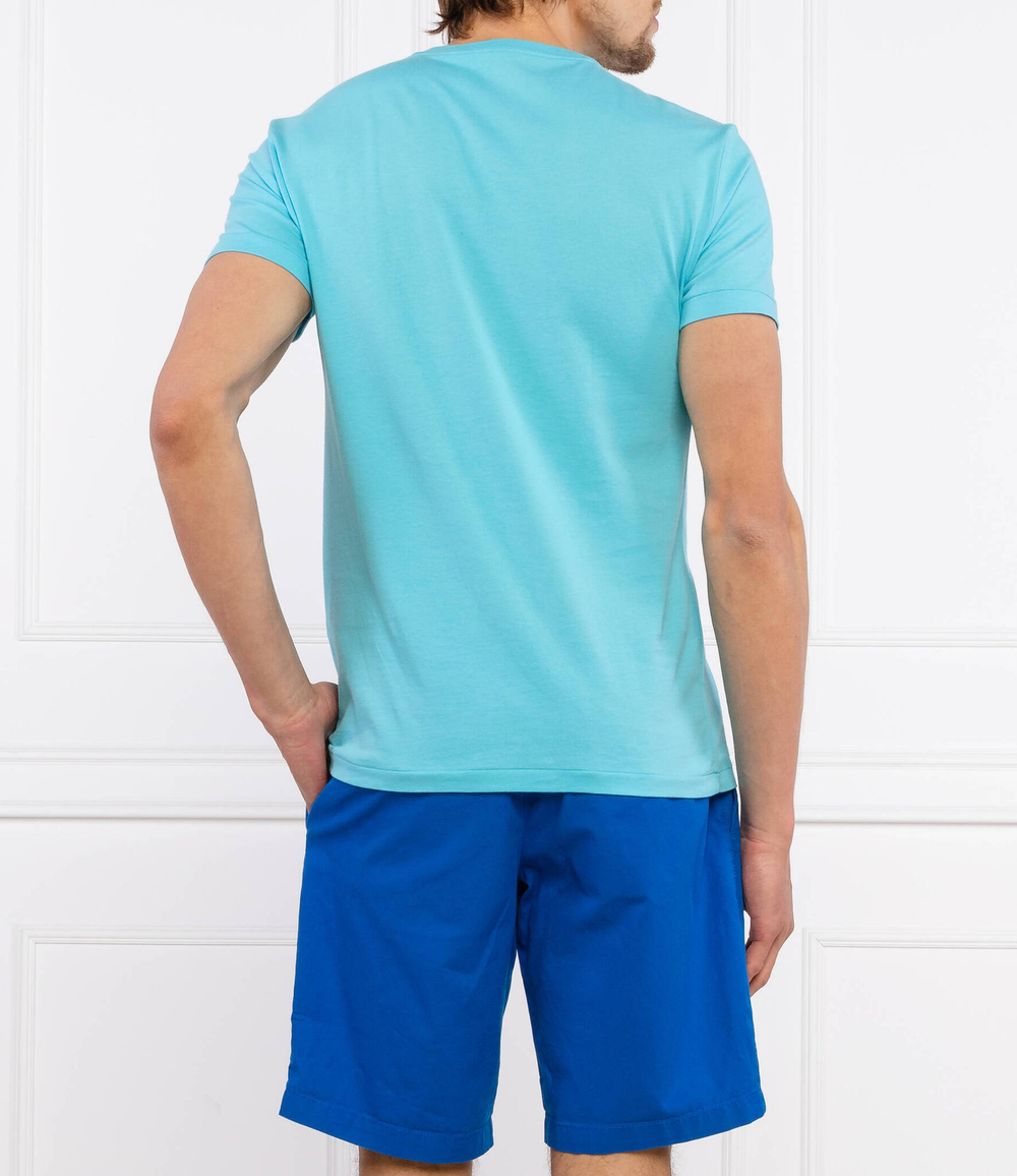 Футболка POLO RALPH LAUREN - голубой(710671438)