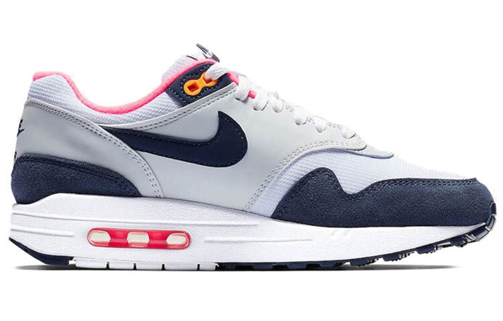 Кроссовки Nike Air Max 1 "Midnight Navy Pink" (Женская размерная сетка)