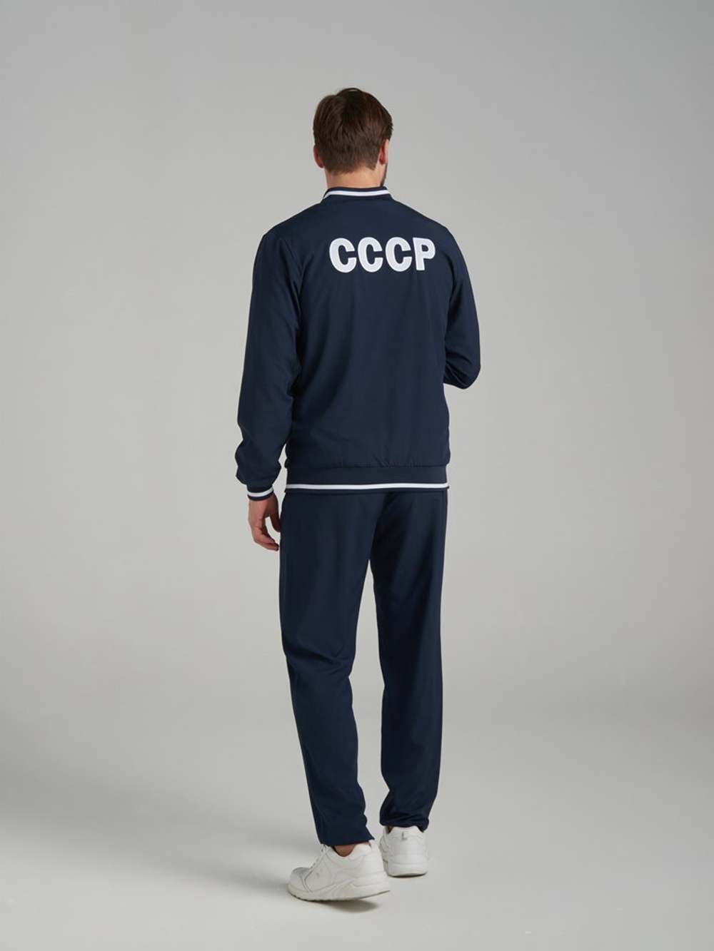 Спортивный костюм СССР 80 х 15M-RT-1743 темно синий