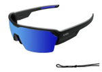 Спортивные очки с диоптриями OCEAN Race Black / Revo Blue Polarized lenses