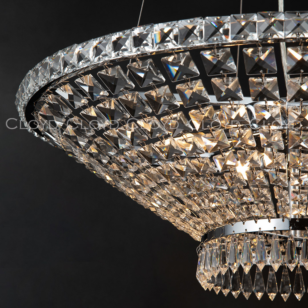 Люстра Cloyd FIALA C8 / Ø60 см - хром (арт.11454)