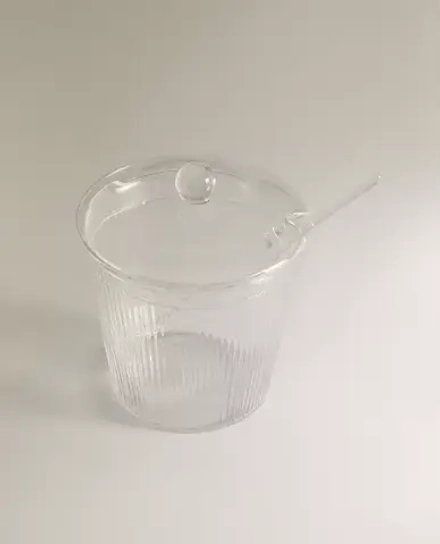ZARA HOME САХАРНИЦА ИЗ ТЕРМОСТОЙКОГО СТЕКЛА, ПРОЗРАЧНЫЙ