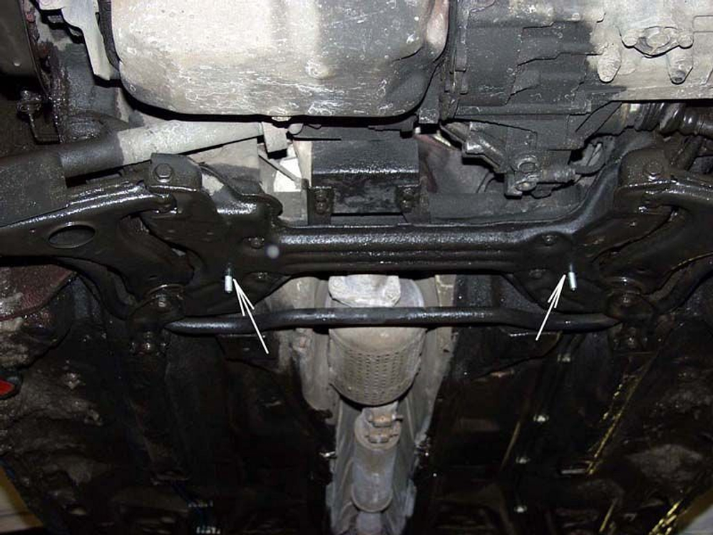 Защита картера и КПП Sheriff для Volkswagen Jetta II 1984-1992 арт.26.0022