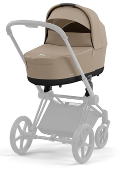 Коляска 3 в 1 Cybex Priam IV Matt Black complete и автокресло Cloud T i-Size Mirage Grey Plus Cozy Beige