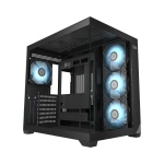 Корпус PCCooler C3T700 BK ATX/mATX/ITX USB-C USB3.0 USB2.0 Black