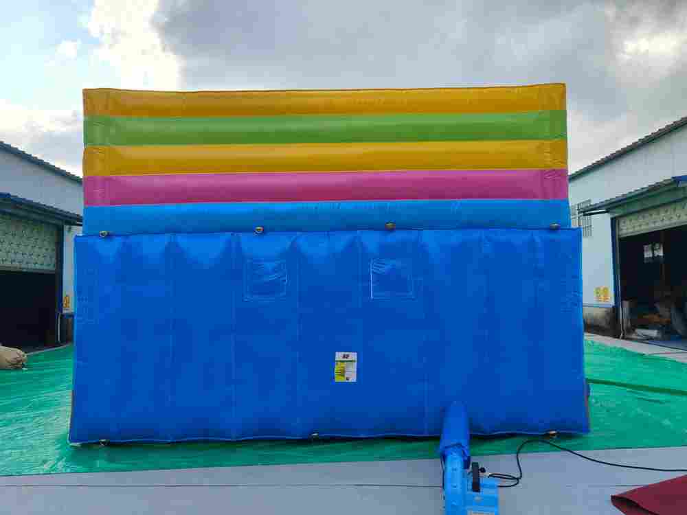 Коммерческий надувной батут «Тигриная страна 3», 10*5*3,5 м