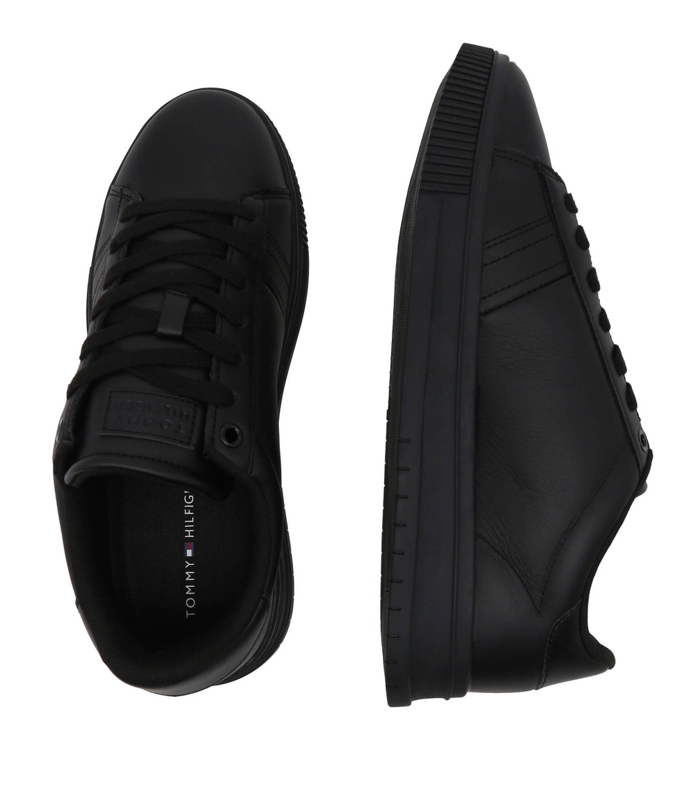 Кожаные кроссовки supercup Tommy Hilfiger - черный(FM0FM04706)