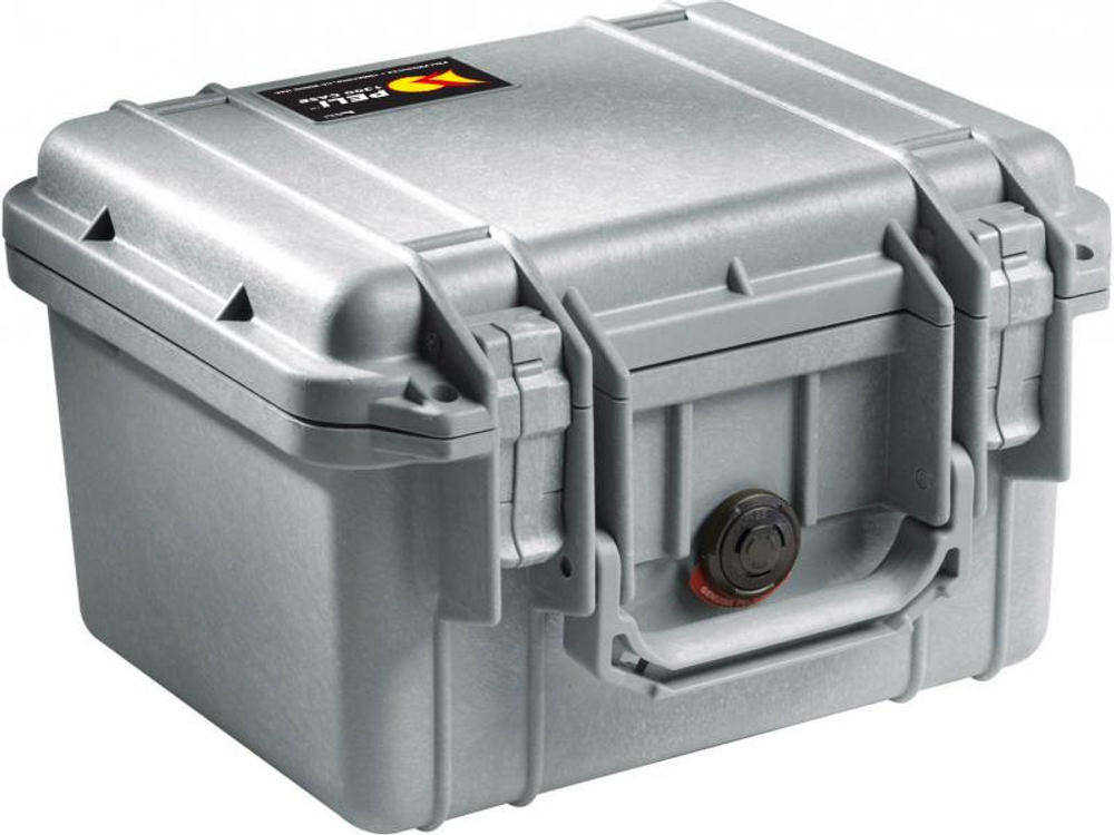 Защитный кейс Peli™ 1300 серый пустой