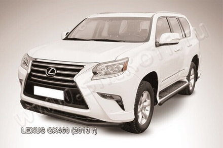 Защита переднего бампера Lexus GX-460 (2013-2023) d57 черная