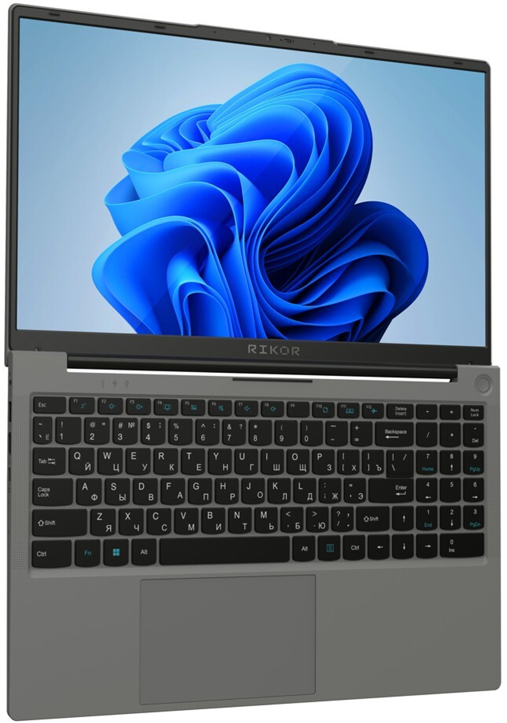 Ноутбук  Rikor NINO 203.1 15 ", Core i5, 16 Гб RAM, 512 Гб SSD, Iris Xe Graphics, Черный