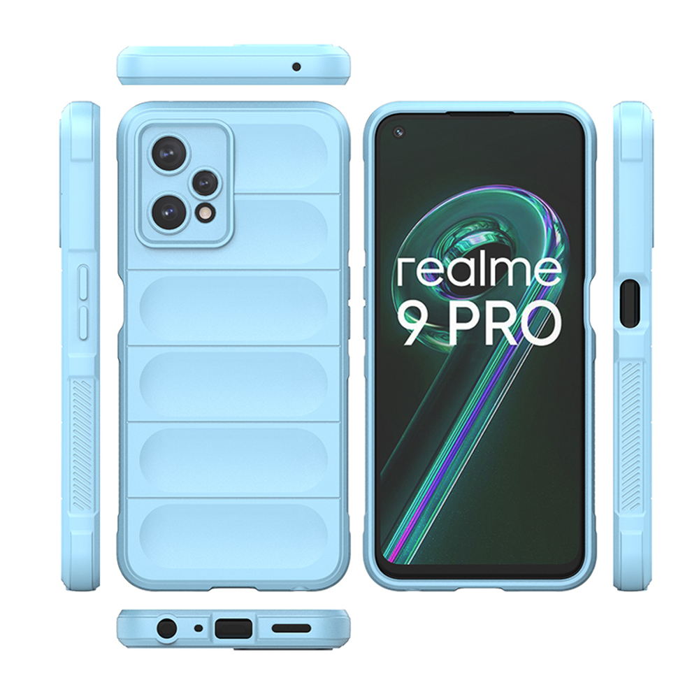 Противоударный чехол Flexible Case для Realme 9 Pro+