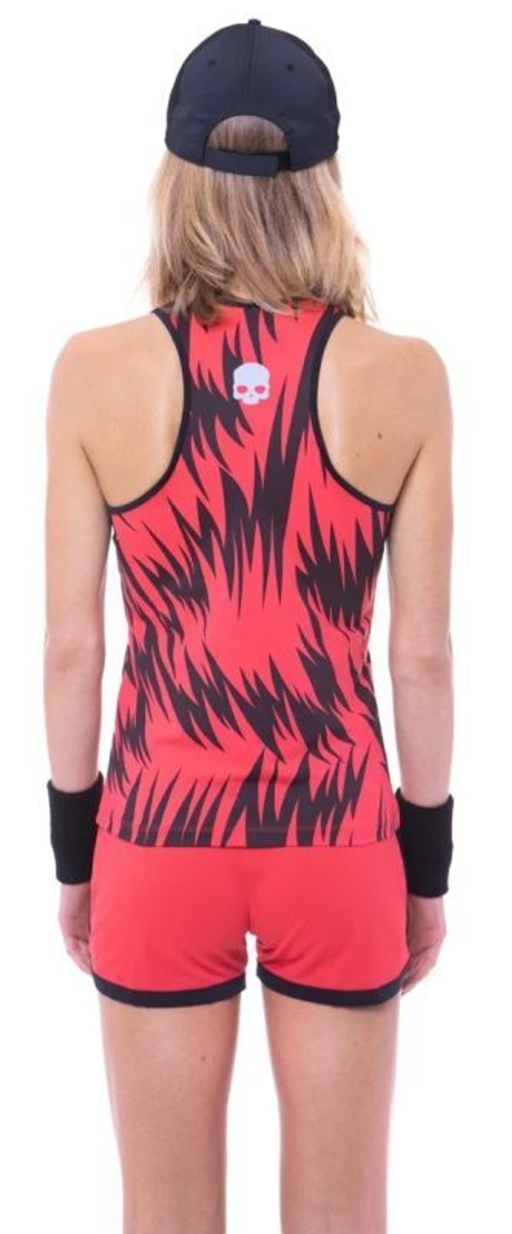 Женский топ теннисный Hydrogen Scratch Tank Top - красный