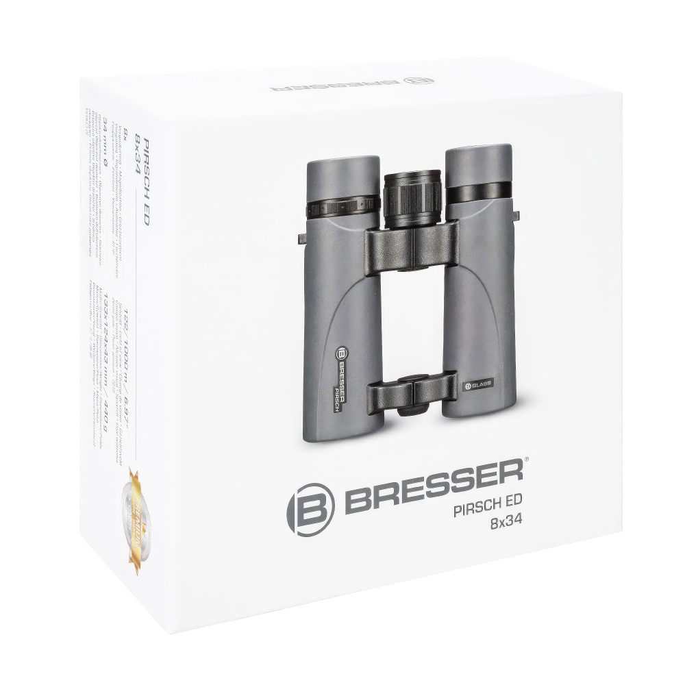 Бинокль Bresser Pirsch ED 8x34 - Упаковка
