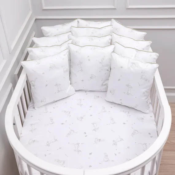 Комплект постельного белья Lollycottons Мамина любовь 6 предметов