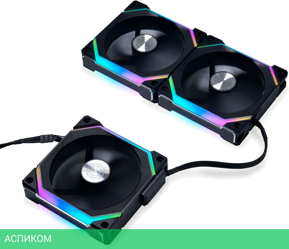Комплект вентиляторов для корпуса Lian Li SL 120 V2 Black (G99.12SLV23B.00)