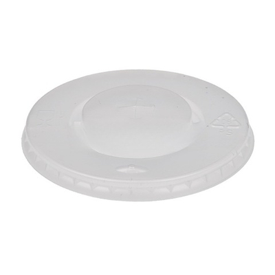 Крышка для стакана (d-80 мм) плоская с крест.отверст. GS-80 (100/1000 шт.)