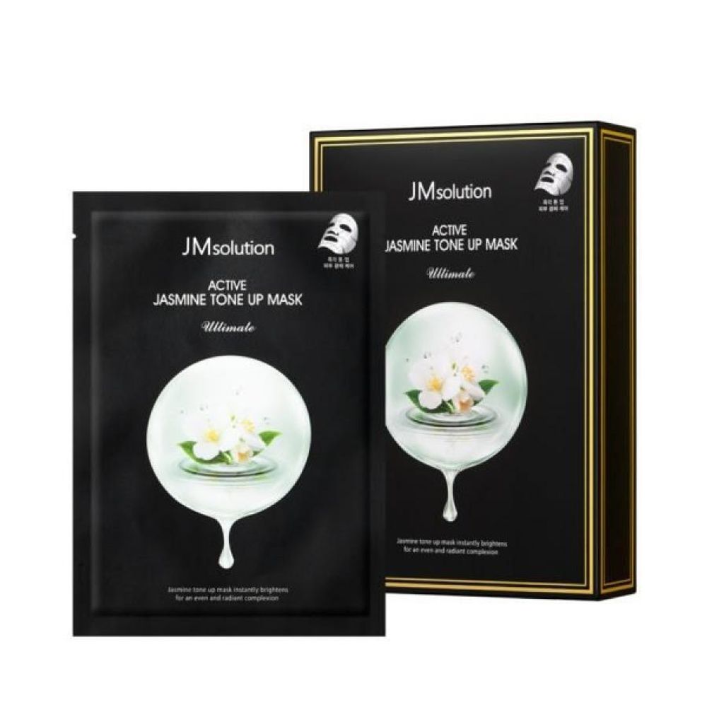 JMsolution Active Jasmin Tone-Up Mask тканевая маска для выравнивания тона кожи