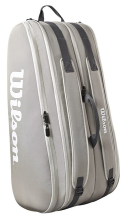 Теннисная сумка Wilson Tour 12 PK Racket Bag - Gray