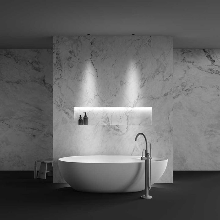 Встраиваемый светильник Maytoni Technical DL124-10W-2.7K-TRS-B