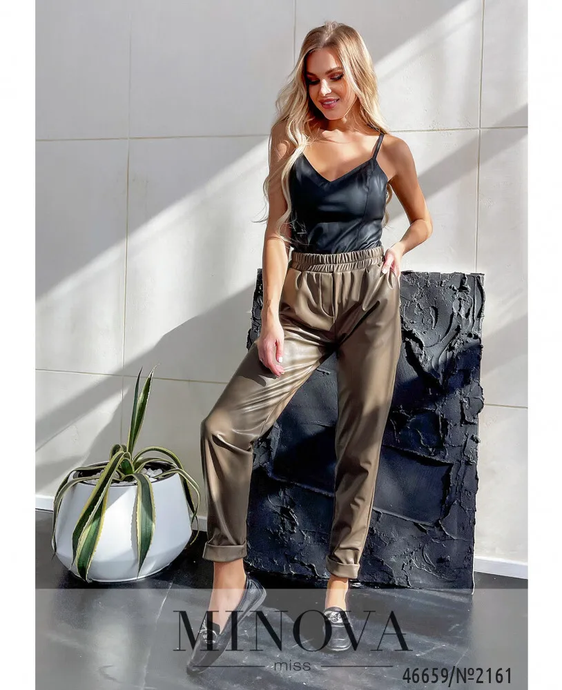 Брюки 2161-бежевый Minova