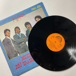 Винтажная виниловая пластинка LP The Moody Brothers With Jiri Brabec and Country Beat Friends (Чехословакия 1989)