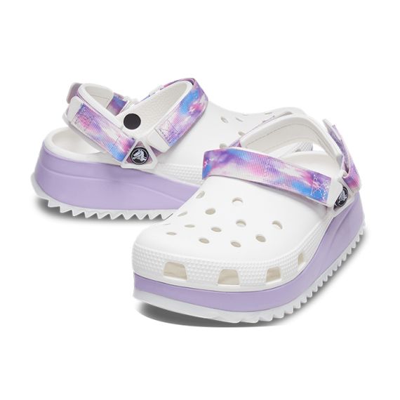 Crocs Classic Clog 'White Purple'