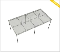 Тент-шатер быстросборный Helex 3x6х3м полиэстер зеленый