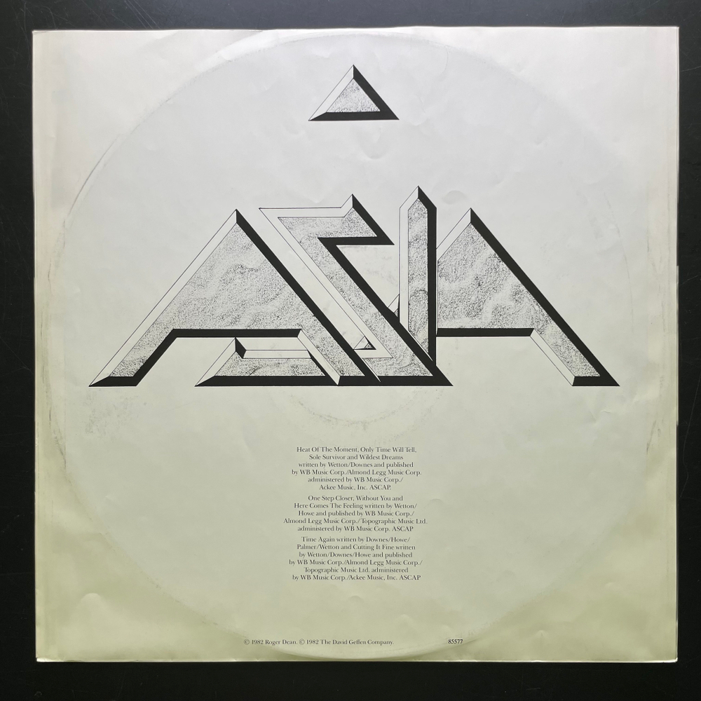 Asia - Asia (Голландия 1982г.)